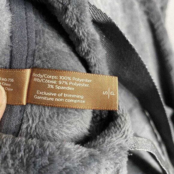 Denver Hayes Women's Charcoal Gray Patterned Super Cozy Lounge Dress - Picture 8 of 9